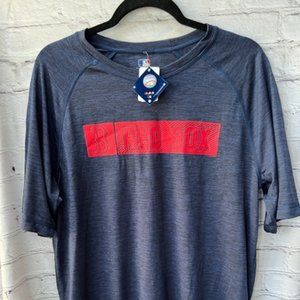 NEW Mens MLB Boston Red Sox T Shirt Navy Blue